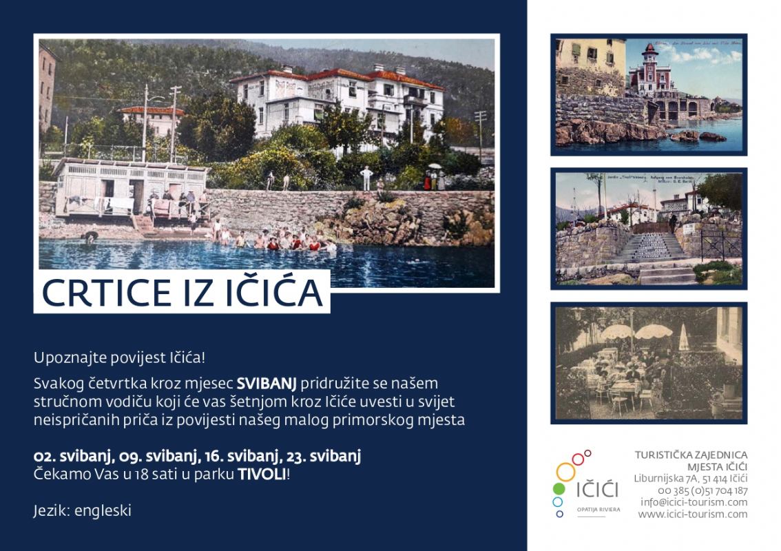 INSIGHTS INTO THE PAST– guided walks trough Ičići during May 